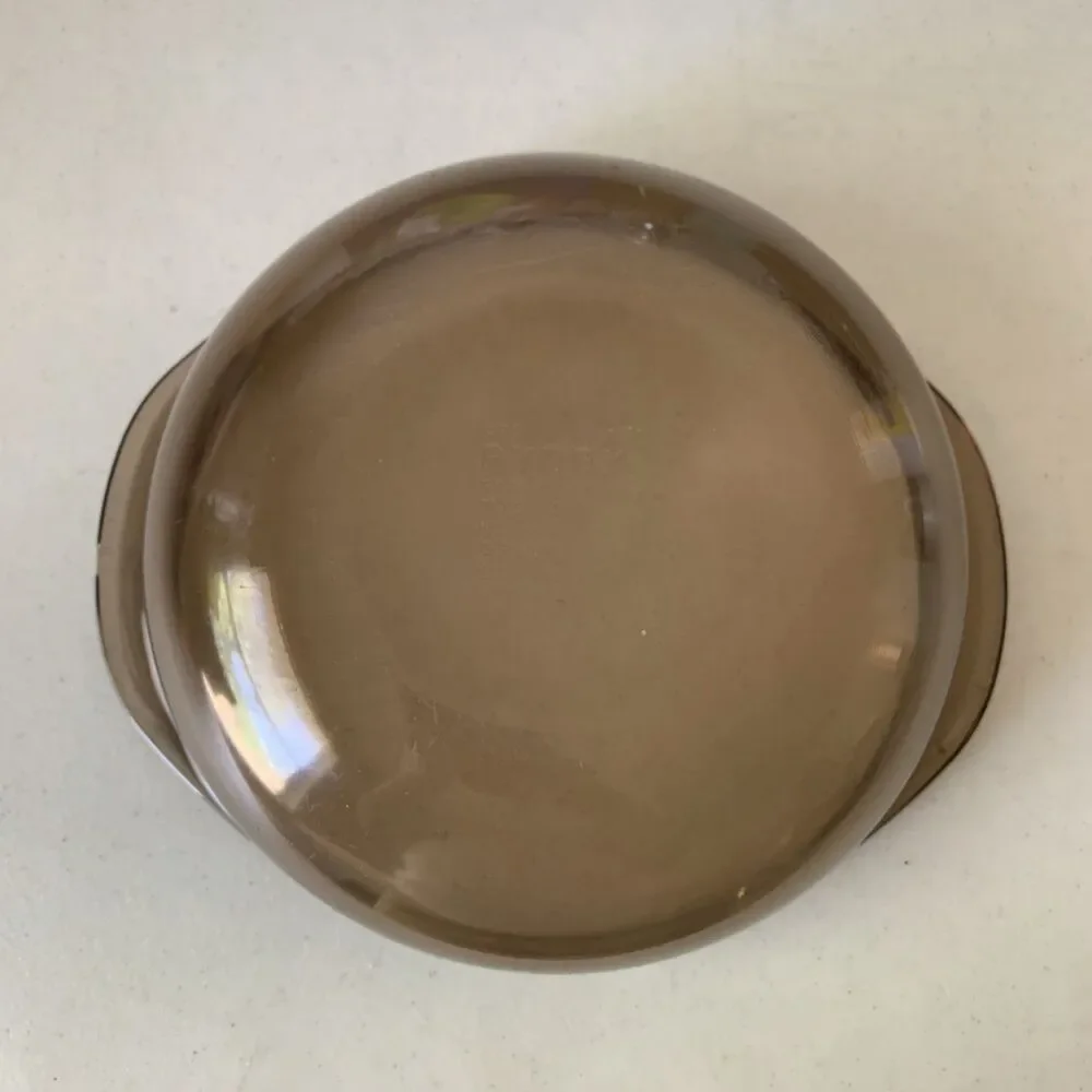 Vintage PYREX Smoked Brown Glass Bowl 023 1.5 Quart Oven & Microwave Safe NO LID